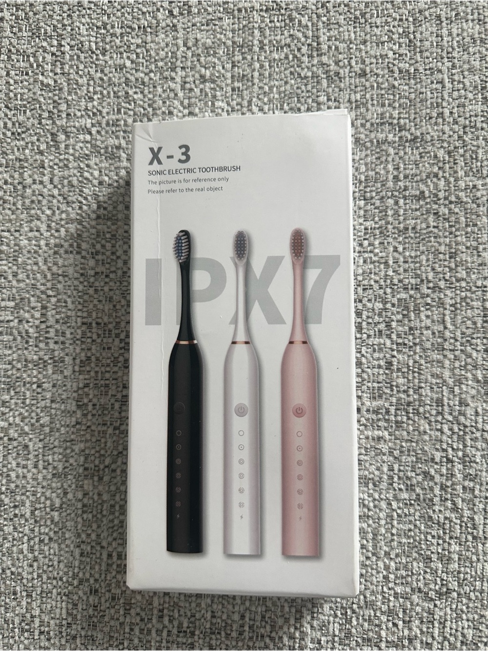 New X-3 Sonic Electric Toothbrush -White